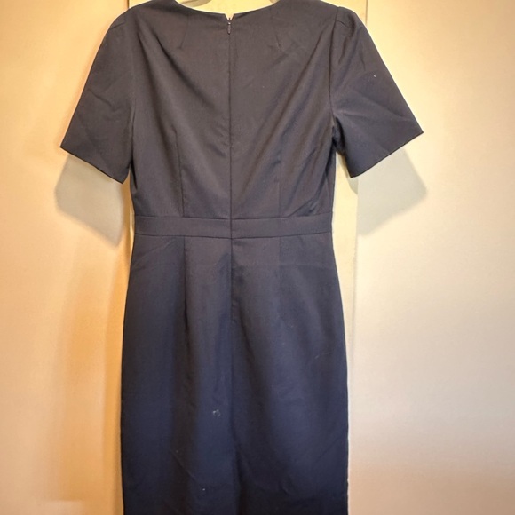 Elegant Navy Blue Dress by J. Crew - Picture 4 of 6